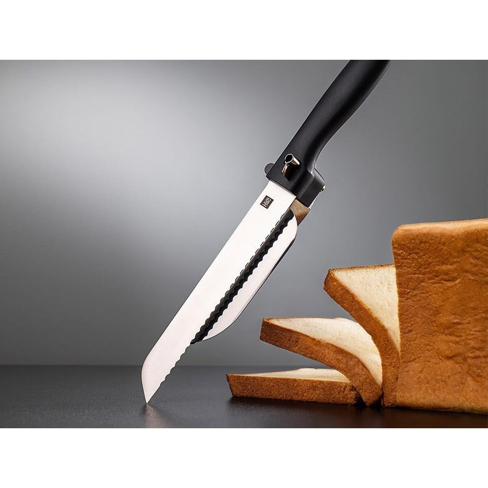 Dao Cắt Bánh Mì bánh kem bánh bông lan Huohou HU0086 tiện lợi cao cấp - Minh Tín Shop