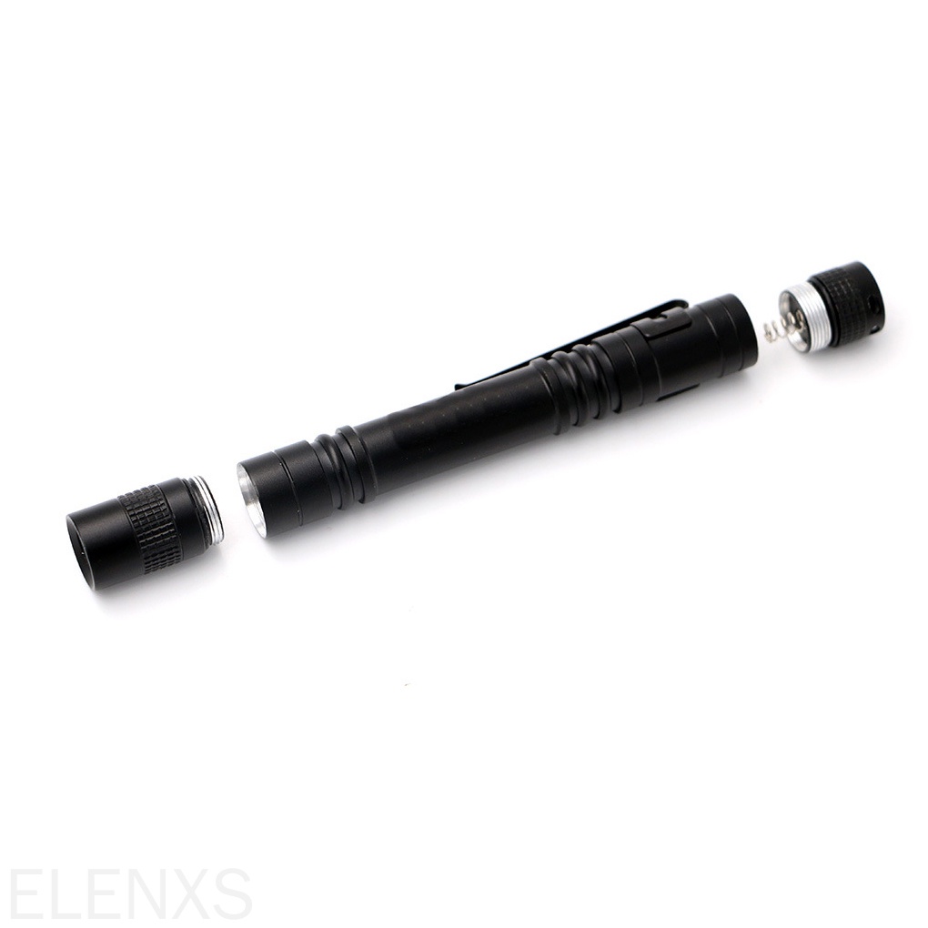 Đèn pin hình cây bút cứng chống trượt không thấm nước sử dụng pin AAA tiện dụng