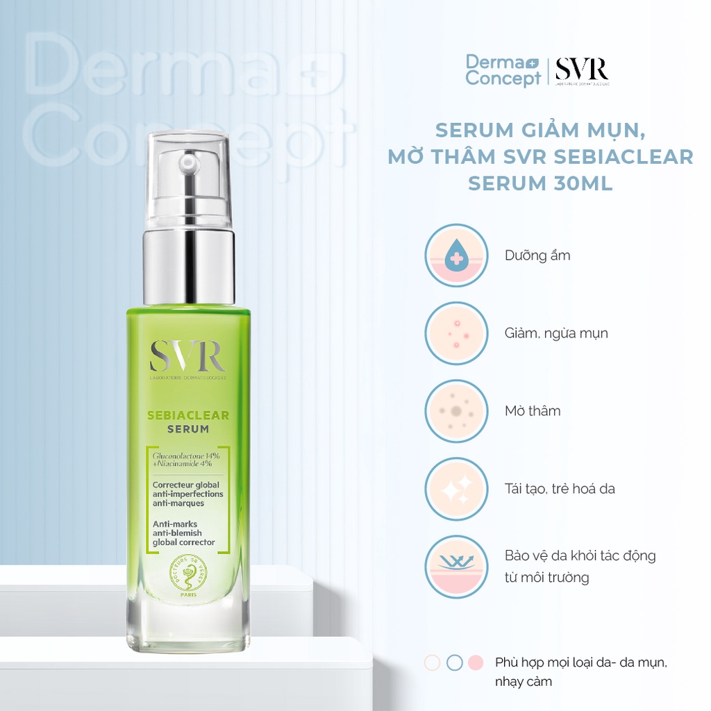 Kem dưỡng SVR Sebiaclear 2ml [Quà Tặng Kèm Đơn Hàng]