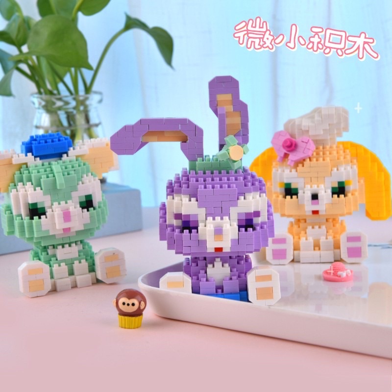 Bộ đồ chơi Lego 3D xếp hình nhân vật hoạt hình dễ thương