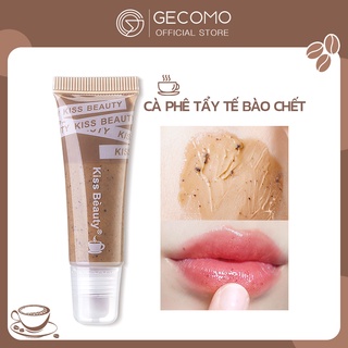 Kem tẩy tế bào chết môi GECOMO chiết xuất cà phê chăm sóc hiệu quả