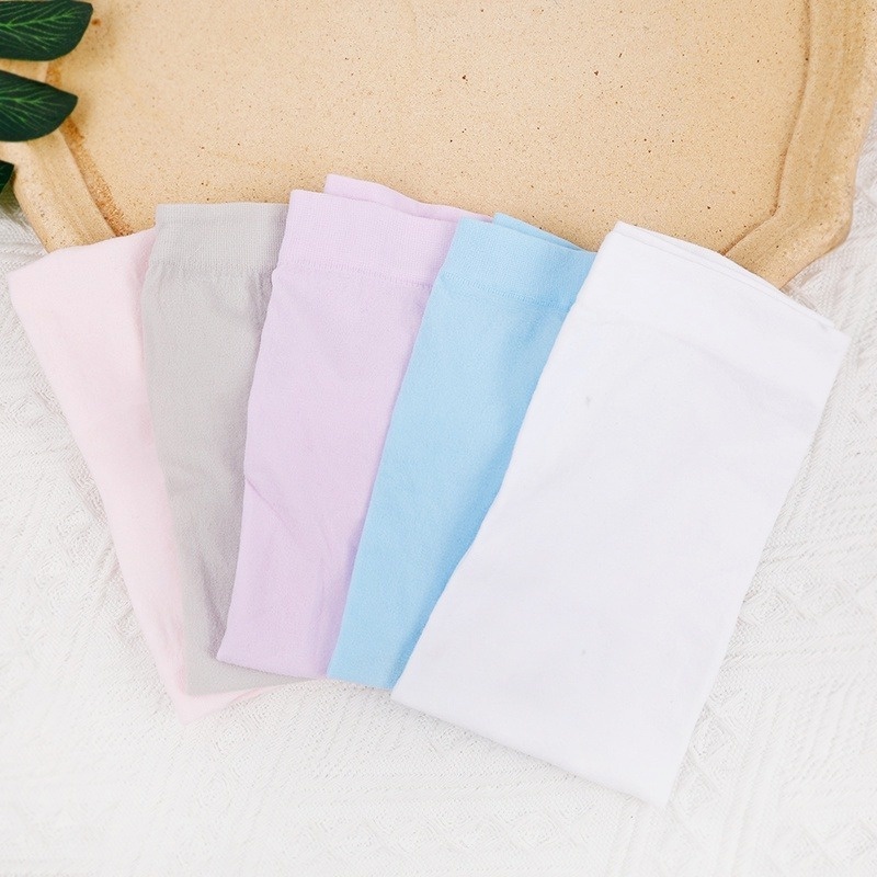 1 Đôi Găng Tay Chống Nắng Chống Tia UV Bằng Lụa Lạnh Co Giãn Siêu Mỏng