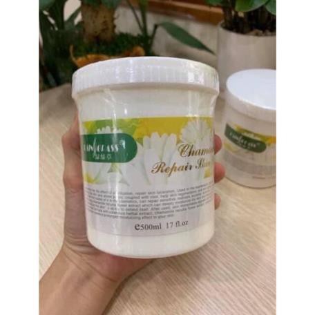 Bộ chăm sóc da mặt cơ bản hoa cúc (Sữa rửa mặt + Tẩy da chết + Kem massage + Nước hoa hồng)