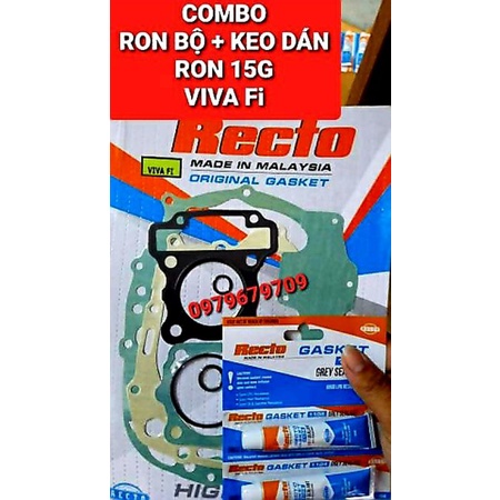 COMBO RON MÁY + KEO DÁN RON SUZUKI VIVA/VIVA Fi/VIVA 125 RECTO MALAYSIA