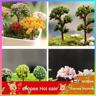 Mô hình cây lá thu nhỏ dùng trang trí sân vườn