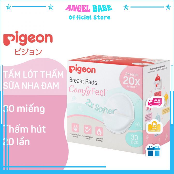 Lót thấm sữa Pigeon 12m/30m