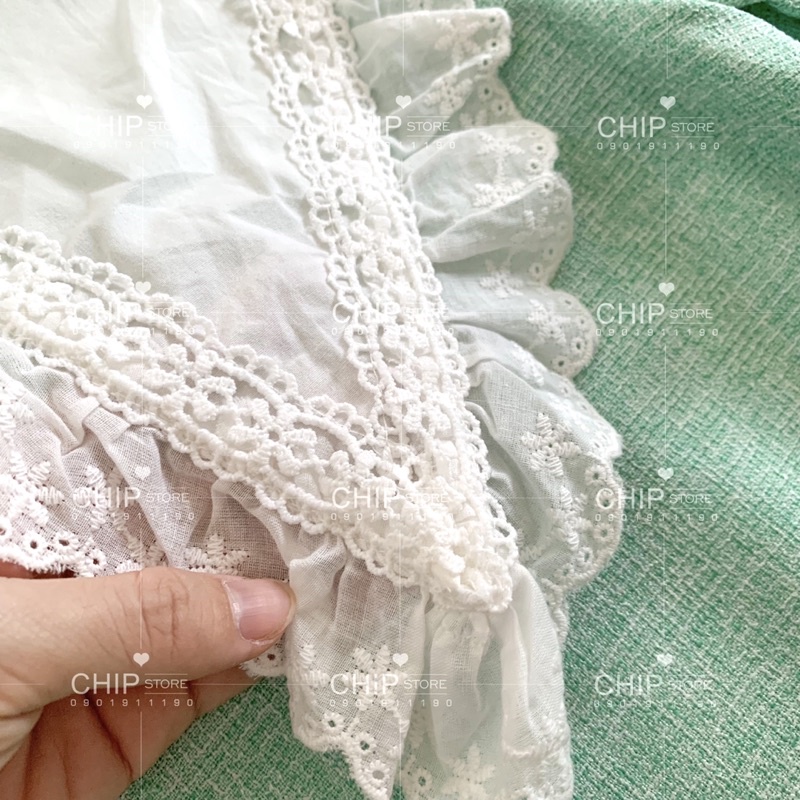 VÁY SUÔNG TWEED CỔ NƠ BÈO KOREA STYLE