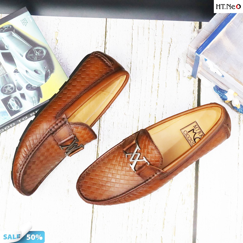 giày mọi nam da bò hàng hot siêu siêu đẹp (gm72-na) | BigBuy360 - bigbuy360.vn