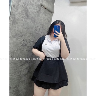 ÁO THUN POLO NỮ CHẤT VẢI POLY CÁ SẤU [ TNT Shop Bigsize 60kg - 90kg ]