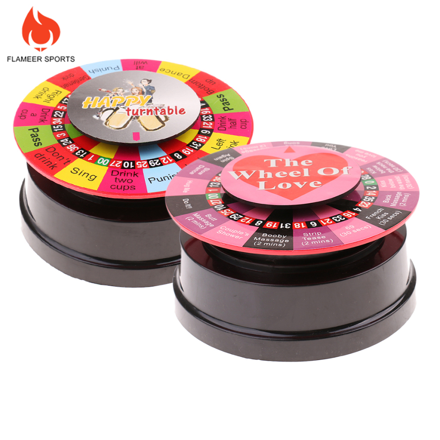 Bánh Xe Trò Chơi Uống Rượu Trò Chơi Quay Roulette Bằng Điện Flameer Sports Cho Ktv Tiệc Gặp Gỡ Bạn Bè