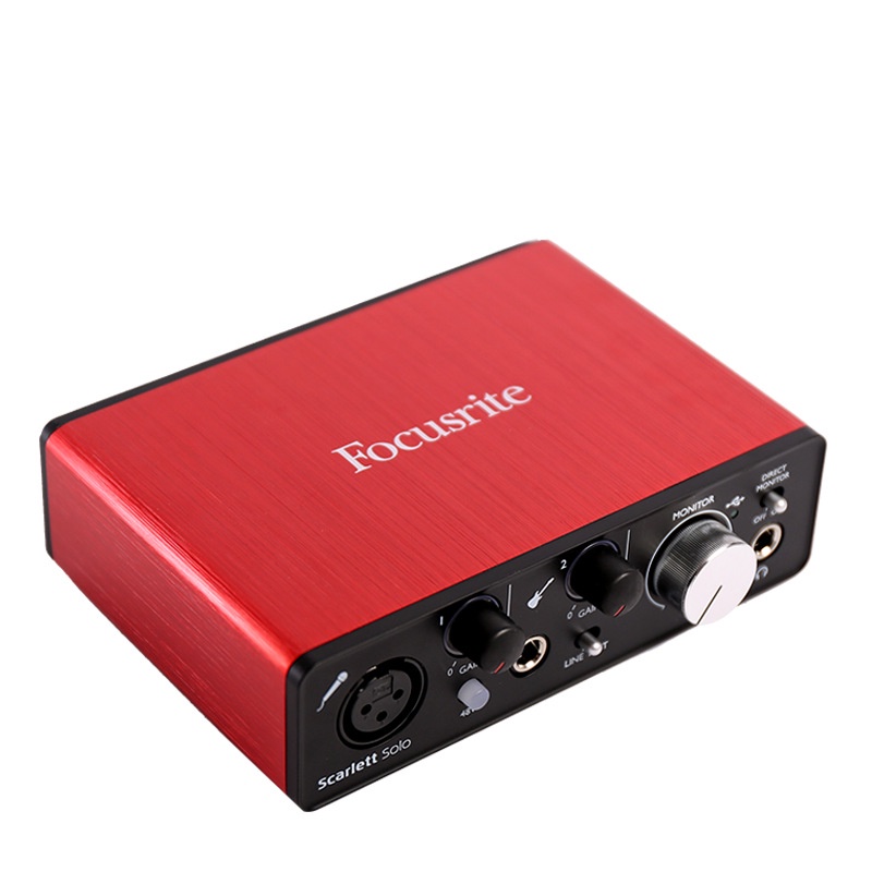 Sound Card Thu Âm Chuyên Nghiệp Focusrite Solo Gen 2