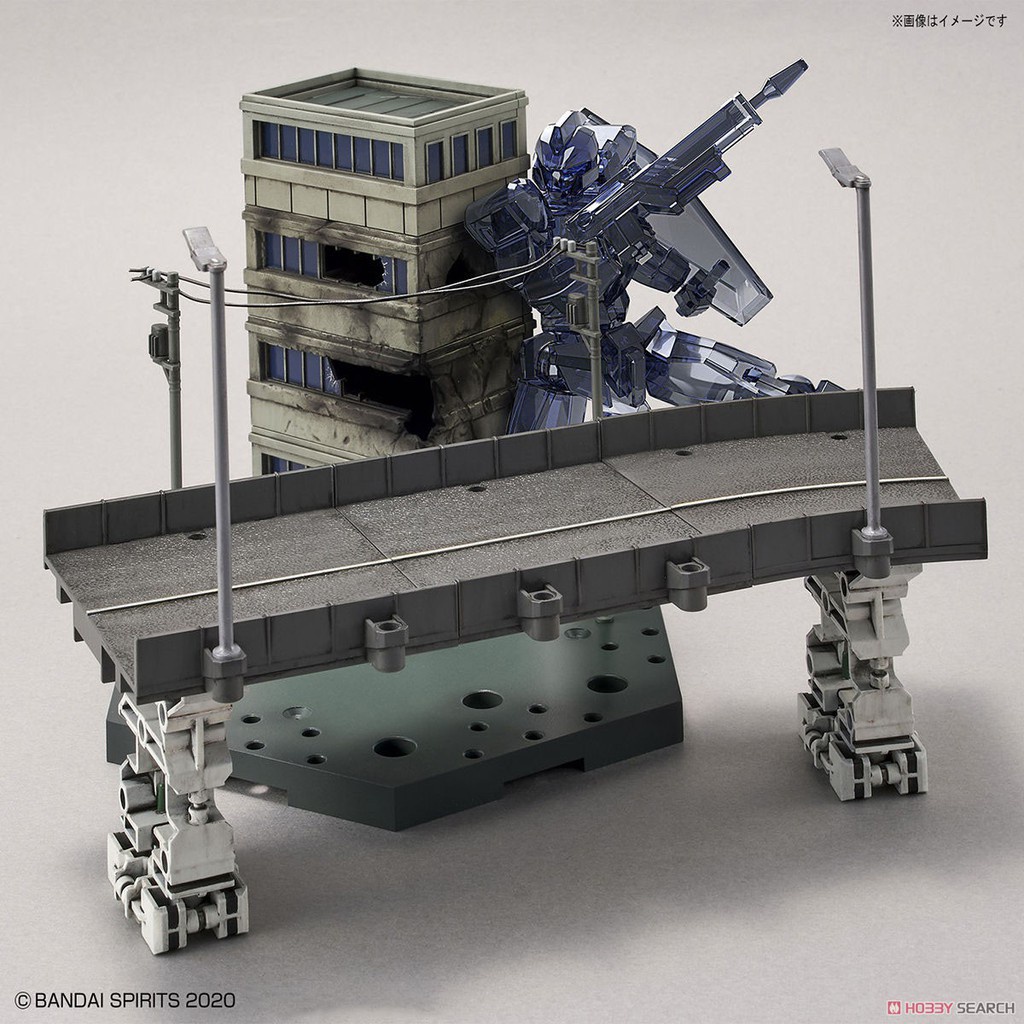 Mô hình lắp ráp Bandai 30MM Customize Scene Base - City Area Ver