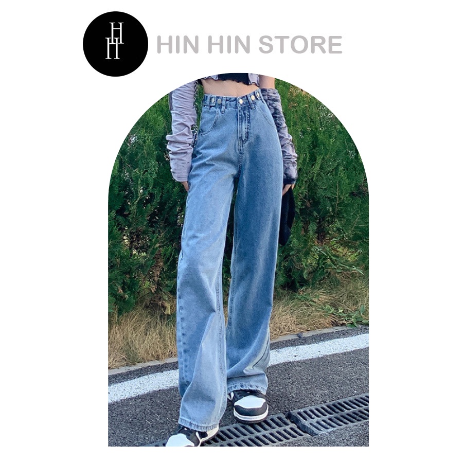 Quần jean ống đứng HQD10 Hỉn Hỉn Store