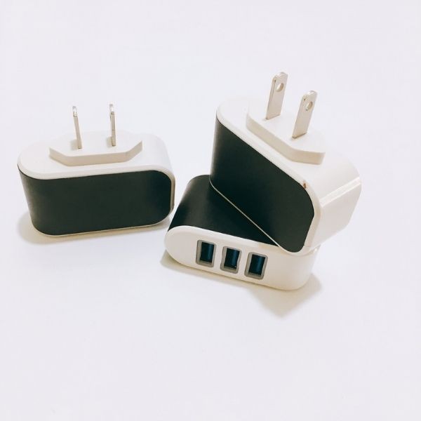 Củ sạc đa năng 3 cổng USD, sạc nhanh mọi thiết bị, củ sạc điện thoại siêu nhanh và ổn định giá tốt- 