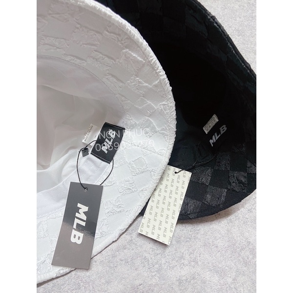 MŨ BUCKET VẢI XỐP THÊU B THỜI TRANG