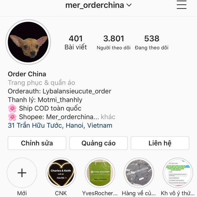 Ord riêng Mer 2+2% shopee