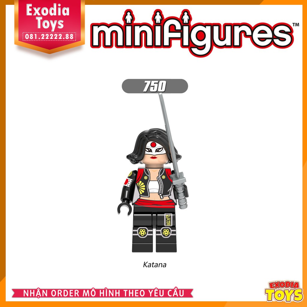 Xếp hình Minifigure DC Comics siêu anh hùng Liên Minh Công Lý Justice League - Đồ Chơi Lắp Ghép Sáng Tạo - X0177