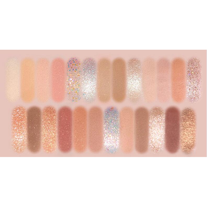 [Hàng mới về] Bảng phấn mắt 25 màu lì Trang Điểm Lấp Lánh/Nhung Mịn Beauty Glazed coco venus 25 màu - phấn mắt TIKTOK