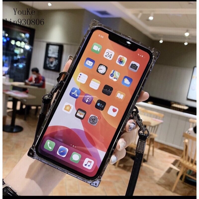 Ốp lưng iphone lv đẳng cấp vuông full viền ip /6- 6s plus/7-8 plus/X -XS max/11/ 11pro max/12 /12pro /12promax