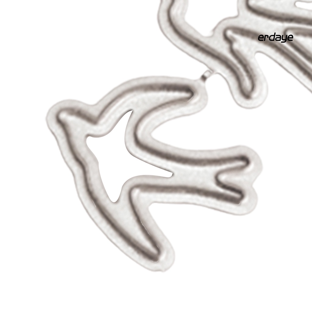 Khuôn cắt giấy làm từ thép carbon hình chú chim trang trí sổ nhật ký đẹp mắt