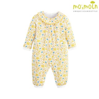 (Sz 66,90)- Body hoa vàng chất cotton dày dặn xuất Hàn