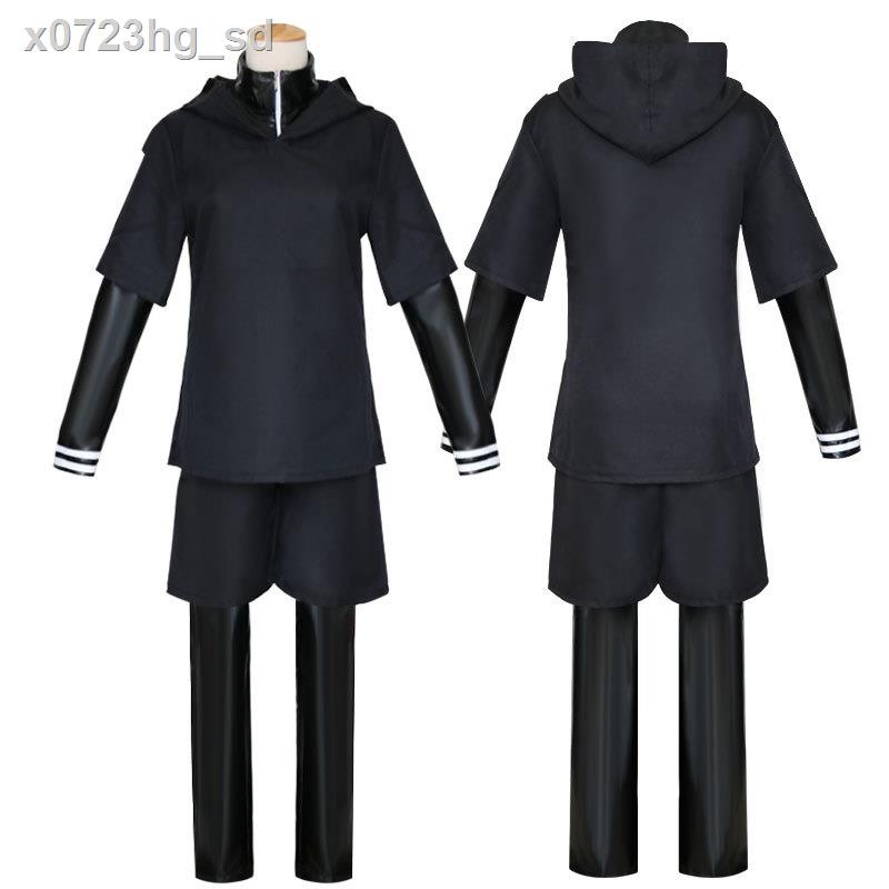 ♗Tokyo Ghoul Ghoul cos phù hợp với Jin Muyan quần áo cosplay trang phục nam ngoại vi đầy đủ bộ giày mặt nạ tóc giả | BigBuy360 - bigbuy360.vn