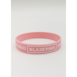 Vòng đeo tay cao su nhóm nhạc BLACKPINK LISA JENNIE JISOO ROSE
