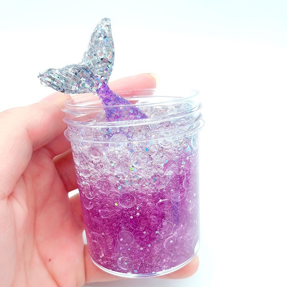 Đồ Chơi Slime Dẻo Ma Thuật Có Nhũ Và Kim Tuyến Nhiều Màu Sắc Vui Nhộn Sáng Tạo Cho Bé
