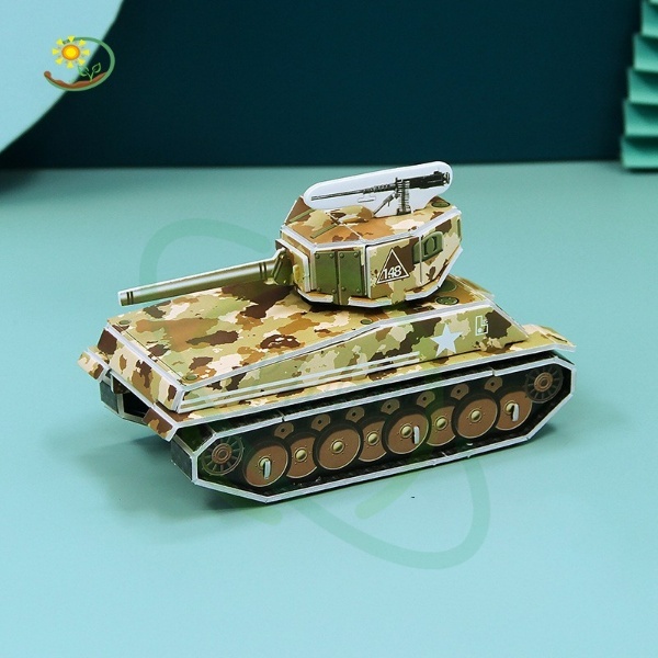 Bộ Lắp Ghép Xe Tăng, Đồ Chơi Cho Bé Thông Minh, Sáng Tạo