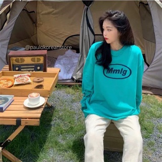 Áo Sweater Mmlg tặng kèm sticker theo hãng