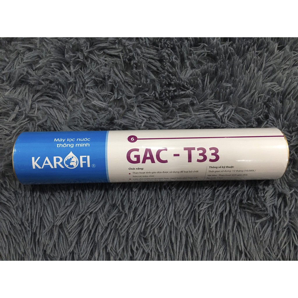 Lõi lọc nước Karofi số 6 GAC-T33