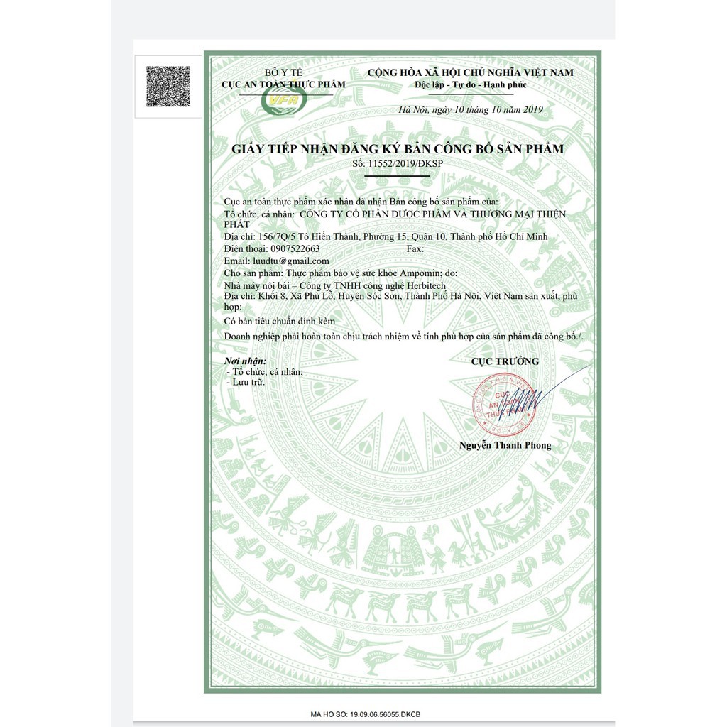 Kích thích ăn ngon miệng giúp tiêu hóa tốt hơn ampomin hộp 20 ống