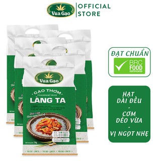 Combo 5 Túi Gạo Thơm Làng Ta - Vua Gạo - Mỗi Túi 2kg (Cam kết date mới)