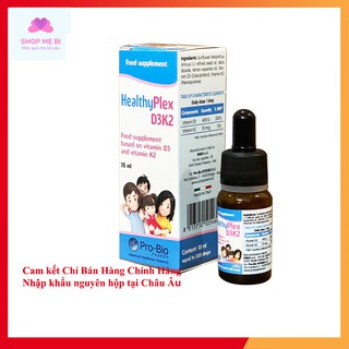HealthyPlex D3-K2 (Hỗ trợ phát triển chiều cao cho trẻ)