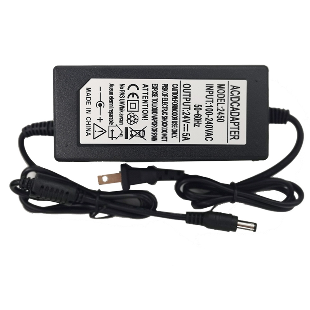 DIYMORE Bộ sạc pin chuyển nguồn ra DC 24V 5A phích cắm chuẩn US