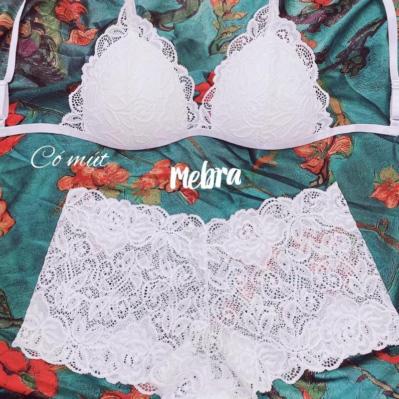 Bộ bralette trắng đùi (khách đặt từ 2 bộ tự chọn bất kì)