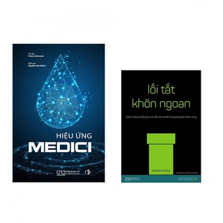 Sách - Combo Khoảnh Khắc Sáng Tạo Ơ - rê - ka: Hiệu Ứng Medici, Lối Tắt Khôn Ngoan