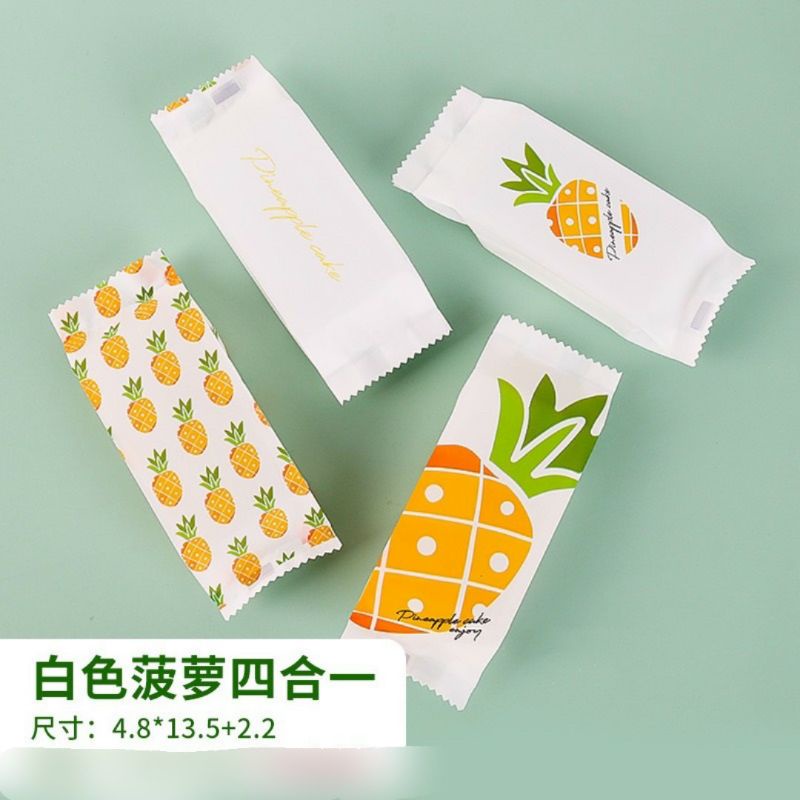 Túi bánh dứa vàng mix 4 mẫu 95-100c