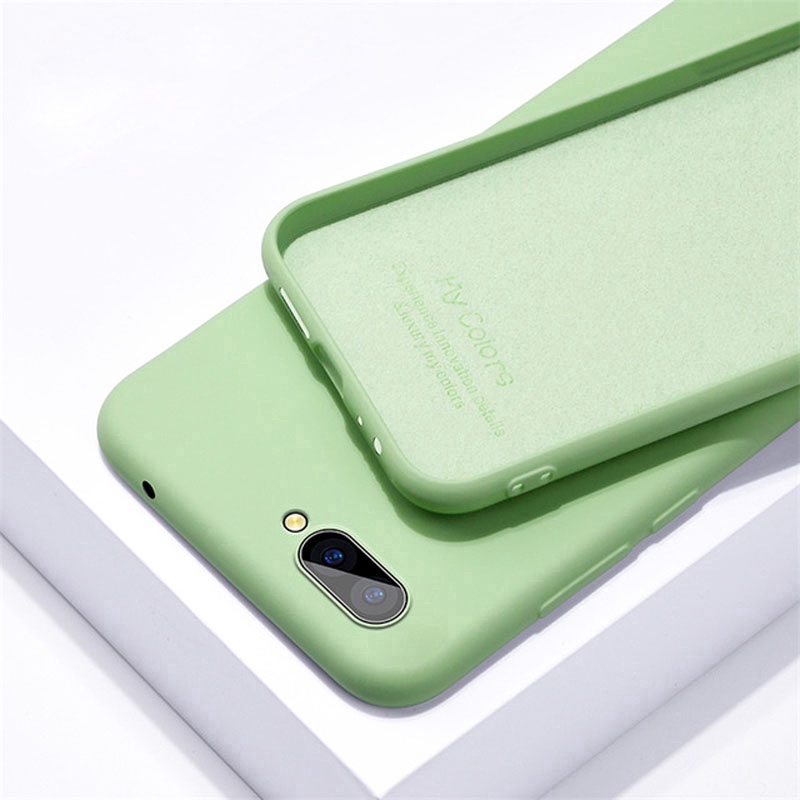 OPPO F11 F9 R17 Pro Case Liquid Silicone Case for OPPOF11Pro OPPO A3s A5s A7 Reno 10X Zoom Case