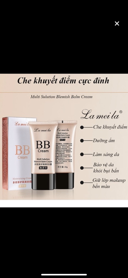 Kem nền trang điểm giữ ẩm BB Cream Lameila Moisturizing | BigBuy360 - bigbuy360.vn