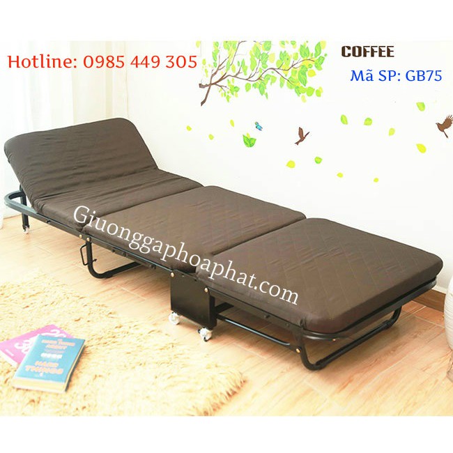 GIƯỜNG GẤP NÂNG ĐẦU CÓ THỂ CHUYỂN ĐỔI THÀNH SOFA GB75