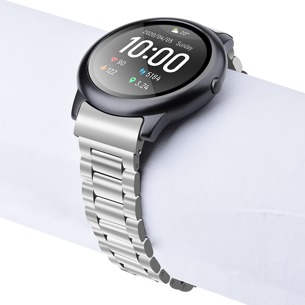 Dây đeo kim loại bằng thép không gỉ cho đồng hồ thông minh Xiaomi Haylou Solar LS05