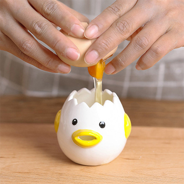 Dụng Cụ Tách Lòng Đỏ Trứng Hình Gà Sáng Tạo