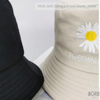 Mũ Bucket💥Nón Bucket Tròn Vành Hoa Cúc Peaceminusone Phong Cách Ulzzang Unisex Doris_xtore Đẹp !