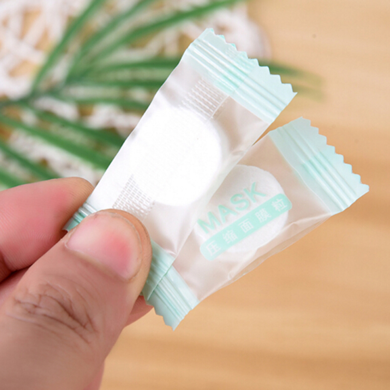 [Bảo Vệ tinh tế♥Mặt Nạ Nén Vải Không Dệt Dưỡng Ẩm Tự Làm