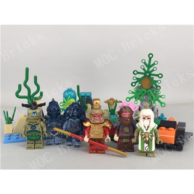 Bộ Lắp Ráp Mô Hình Xe Monkey King Great Sheng Monkey King 5050 5051