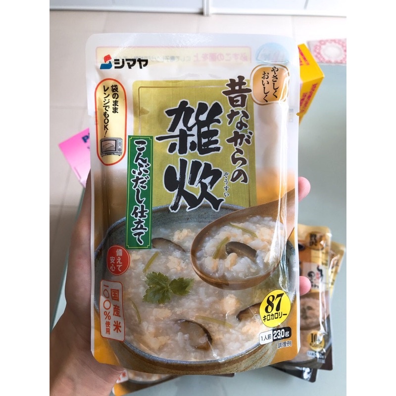 Cháo Shimaya Ăn Liền Đủ Vị Cho Bé 230g Nhật Bản - Sumishop2019