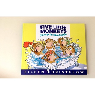 [Freeship]Bộ Nhập - Full 9c + Mp3 - Five Little Monkey