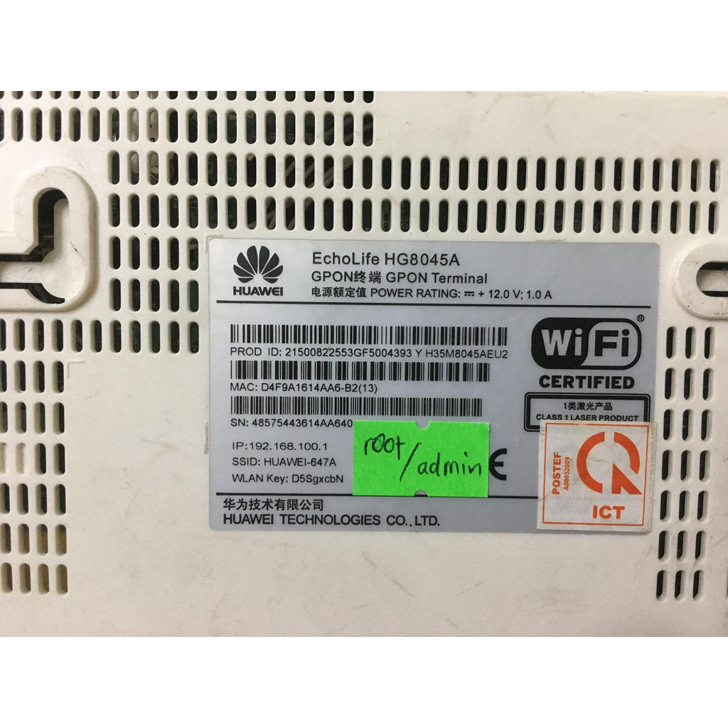 (Hàng cũ) Modem Quang Gpon HUAWEI HG8045A | BigBuy360 - bigbuy360.vn