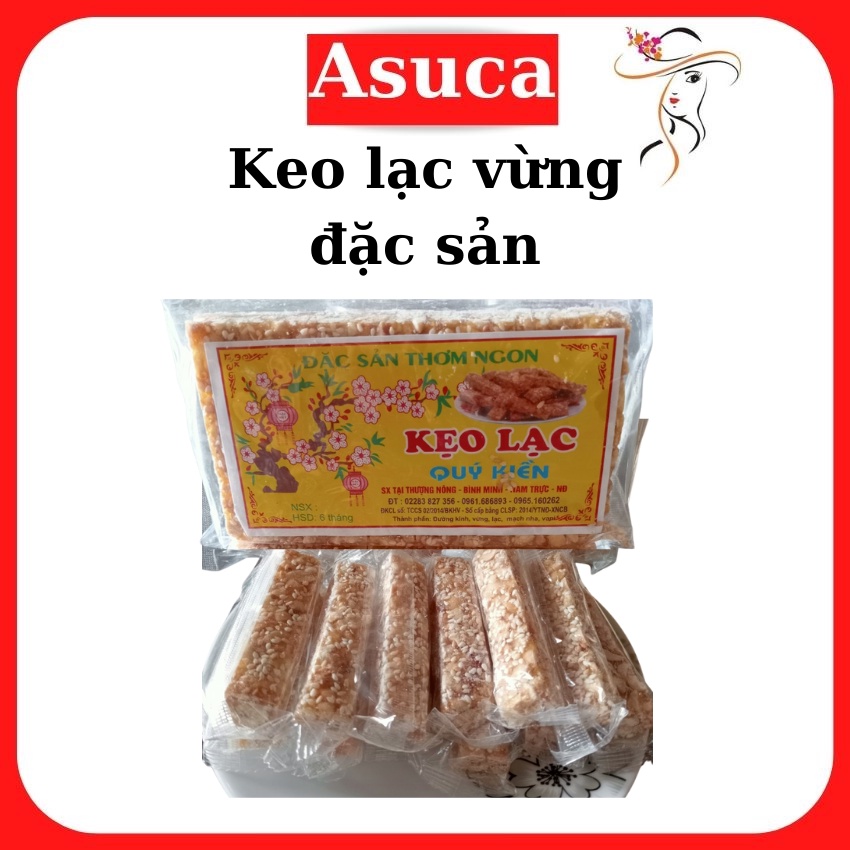 Kẹo lạc vừng nhà làm, đặc sản Nam Định, đặc sản loại 1
